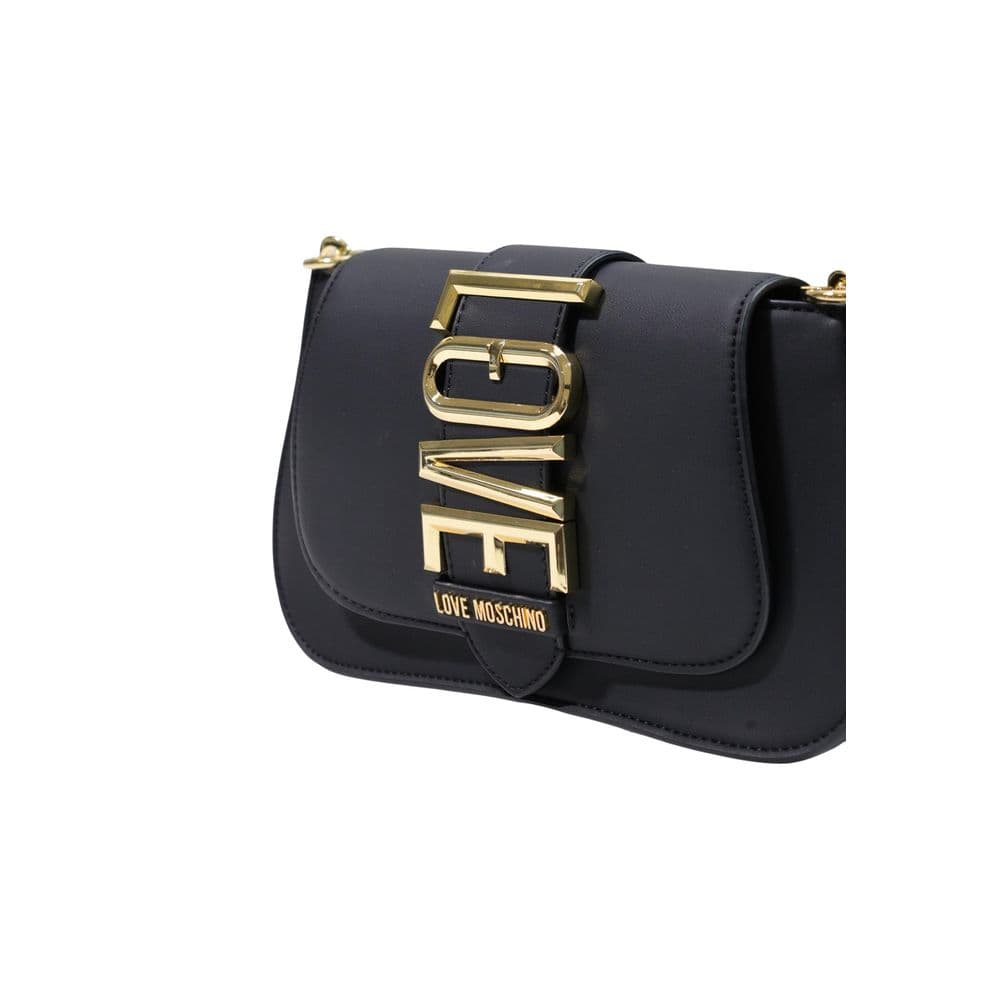 Black Polyethylene Handbag - 4