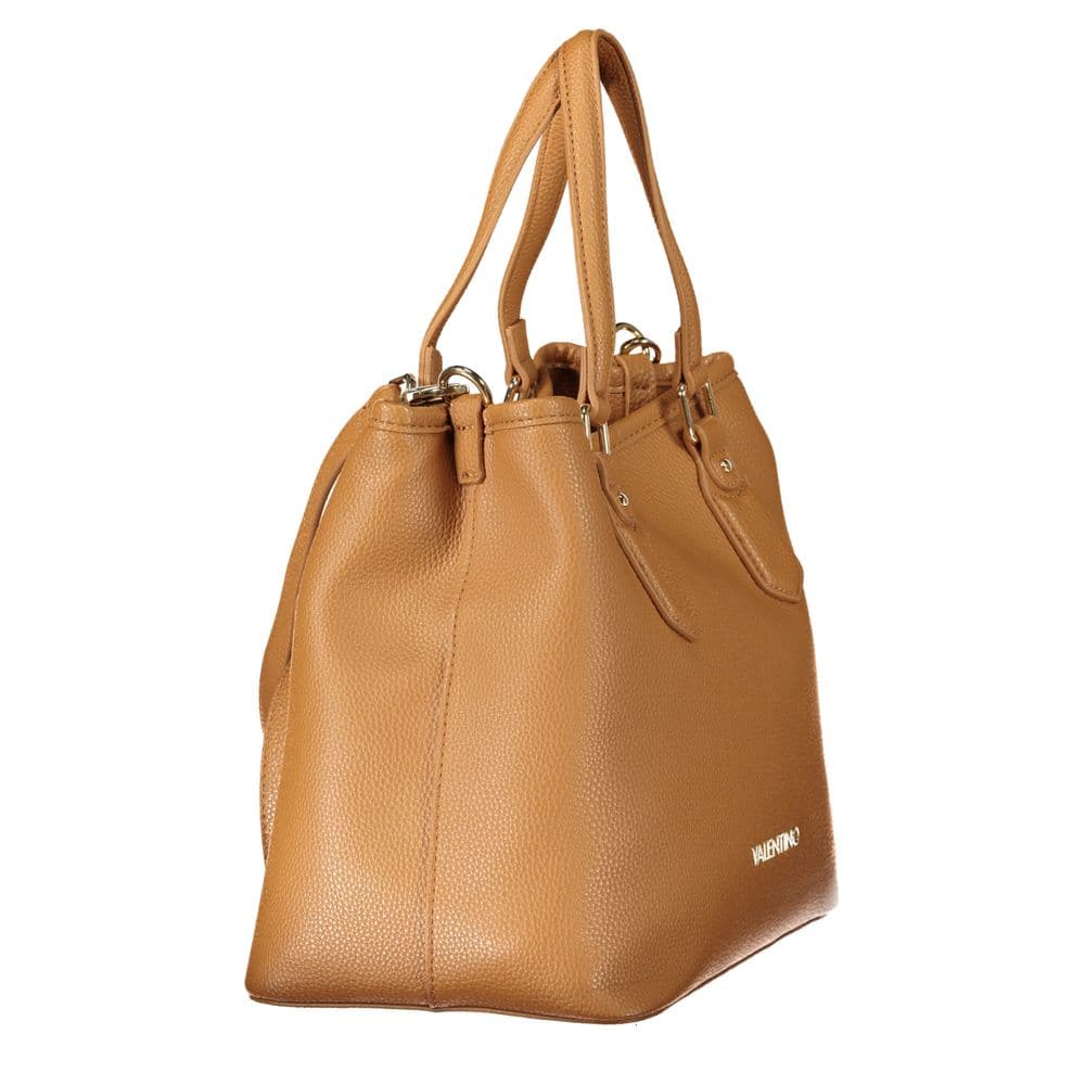 Brown Polyurethane Women's Bag - 3
