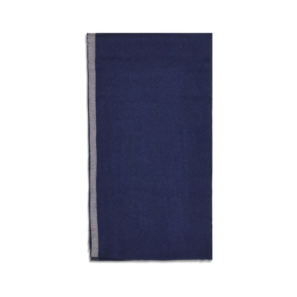 Blue Cashmere Scarf - 2