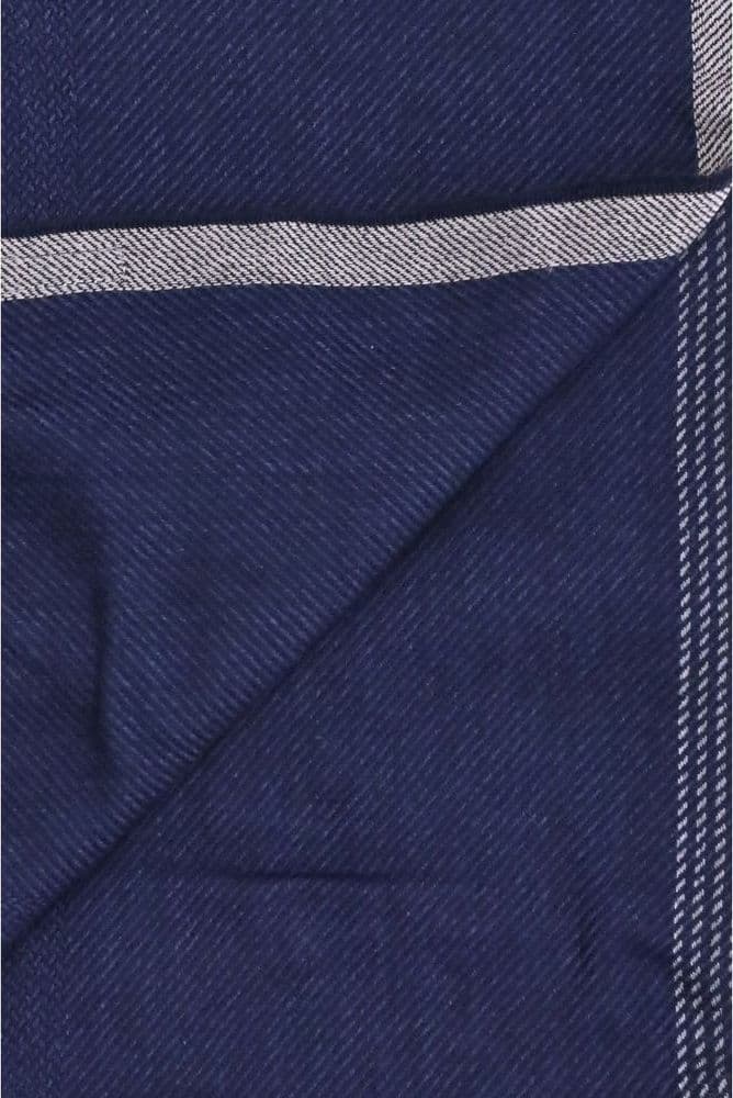 Blue Cashmere Scarf - 3