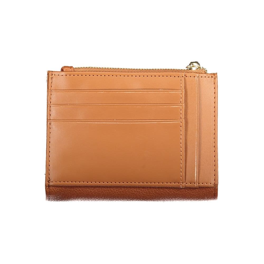 Brown Polyurethane Women's Wallet - 2