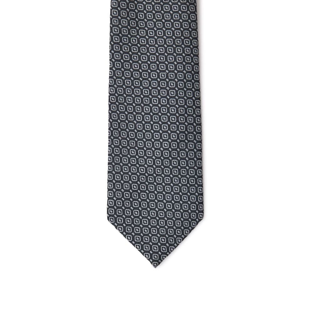 Gray Silk Tie - 3