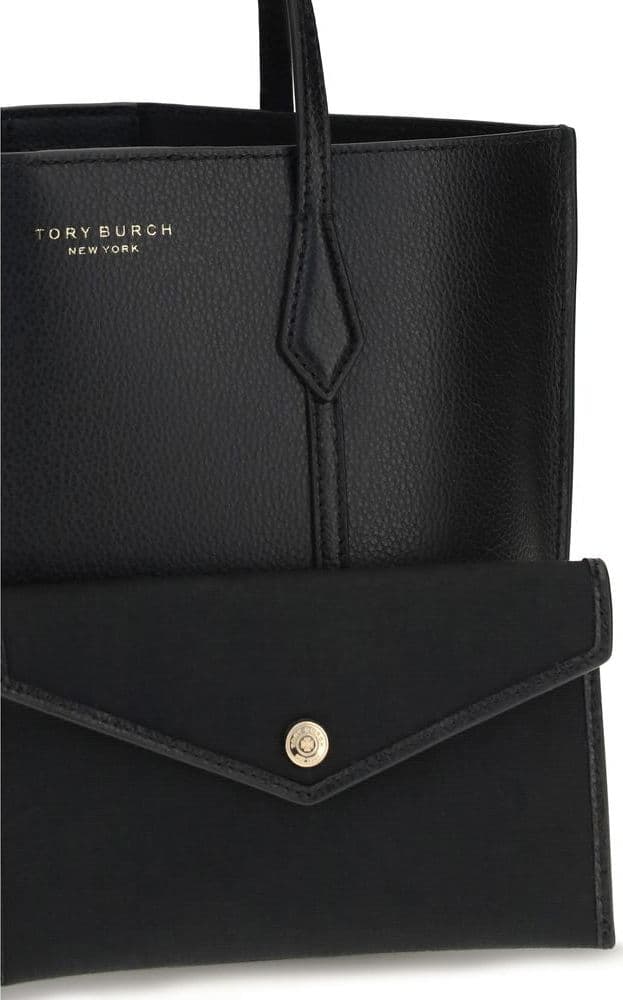 Black Calf Leather Bos Taurus Handbag - 4