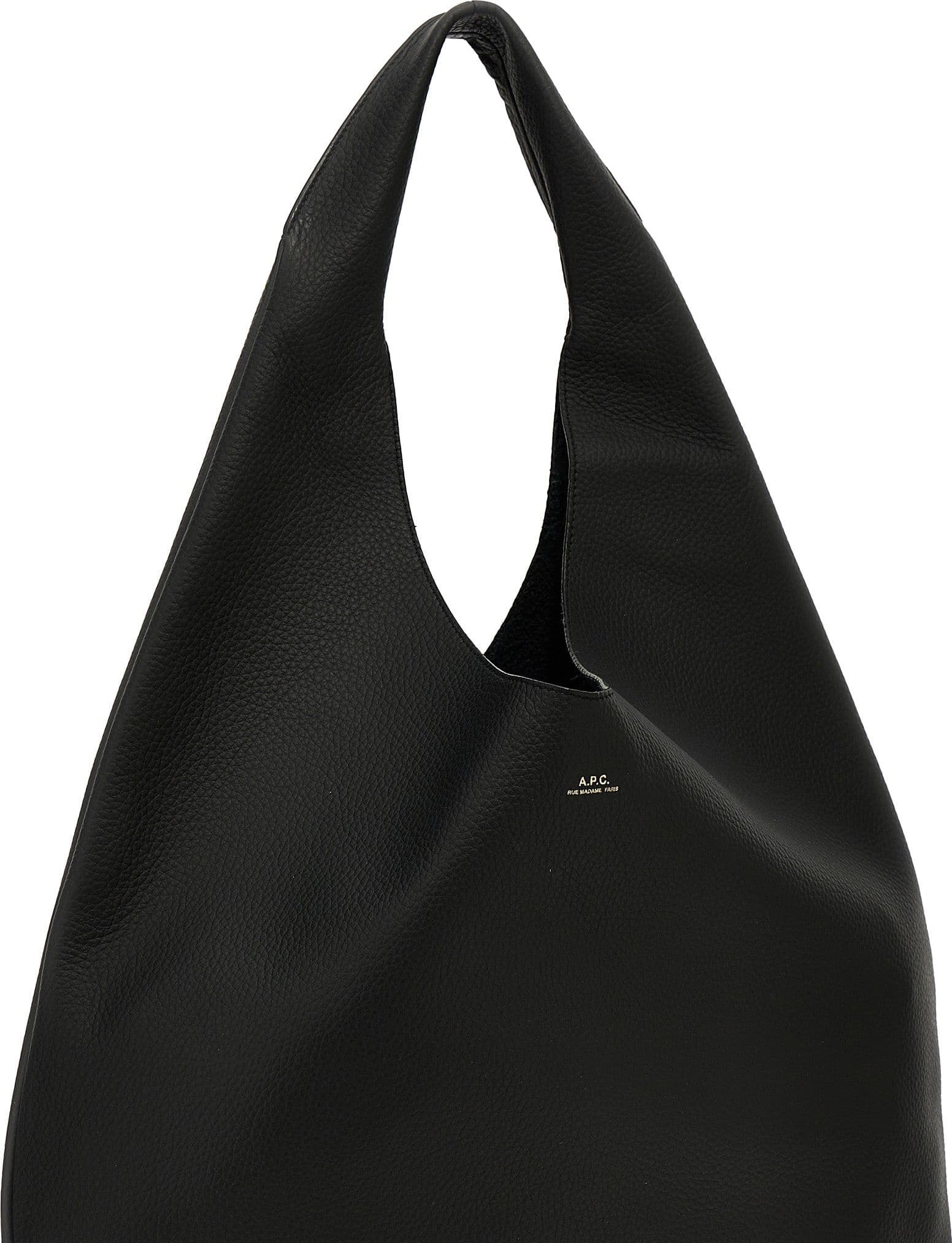 Black Calfskin Shoulder Bag - 3