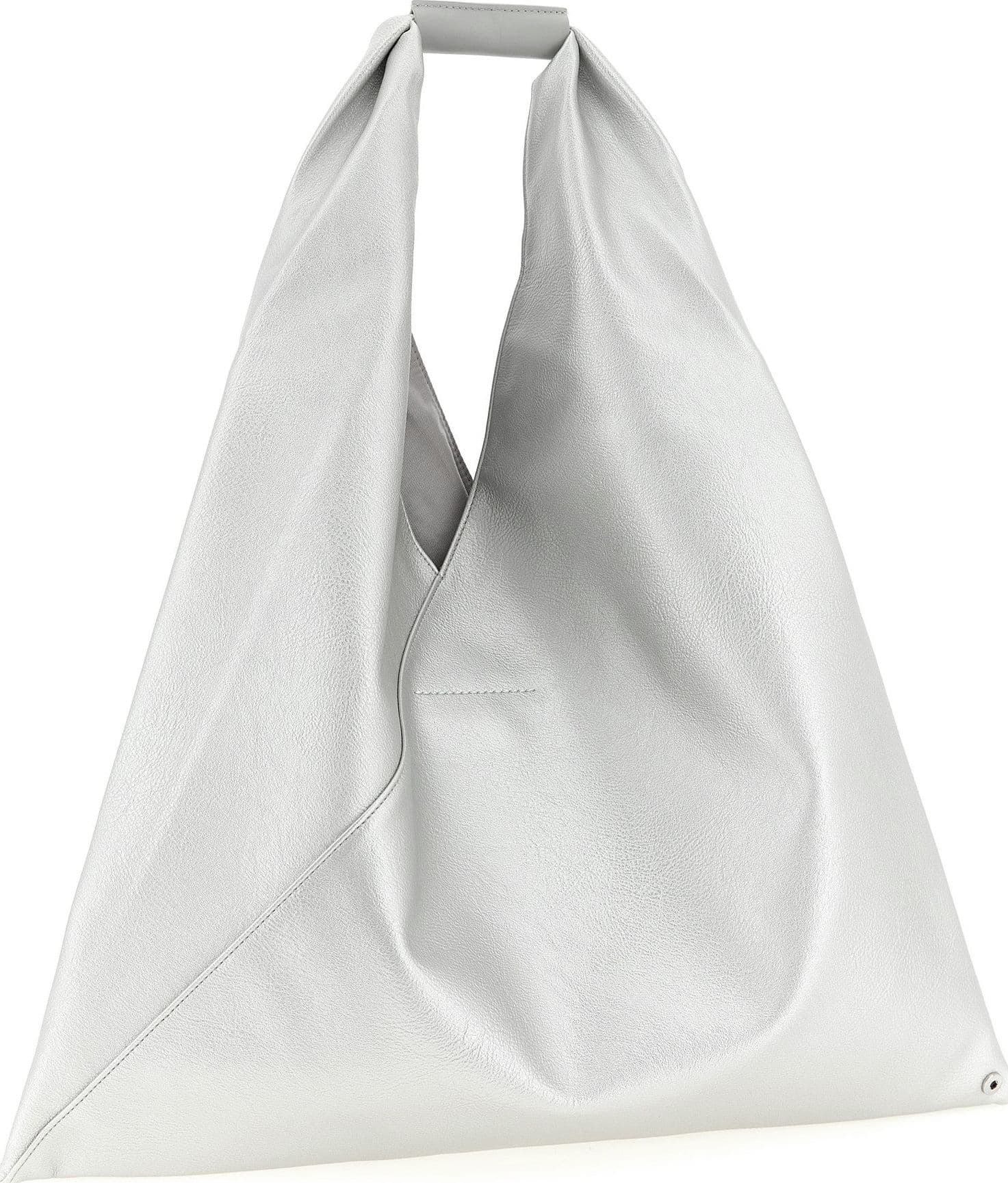 Silver Polyethylene Handbag - 2