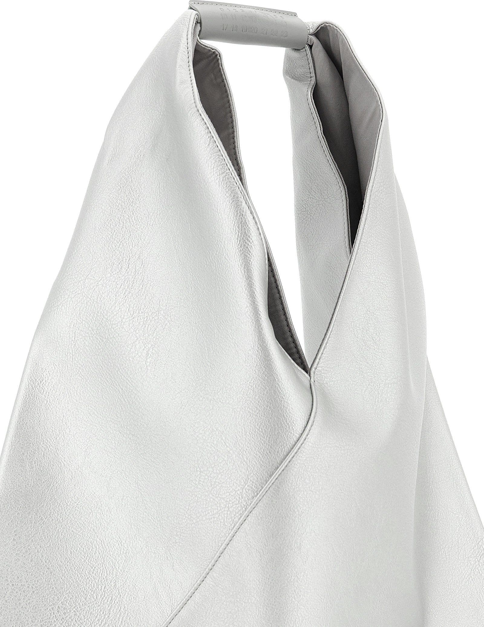 Silver Polyethylene Handbag - 3