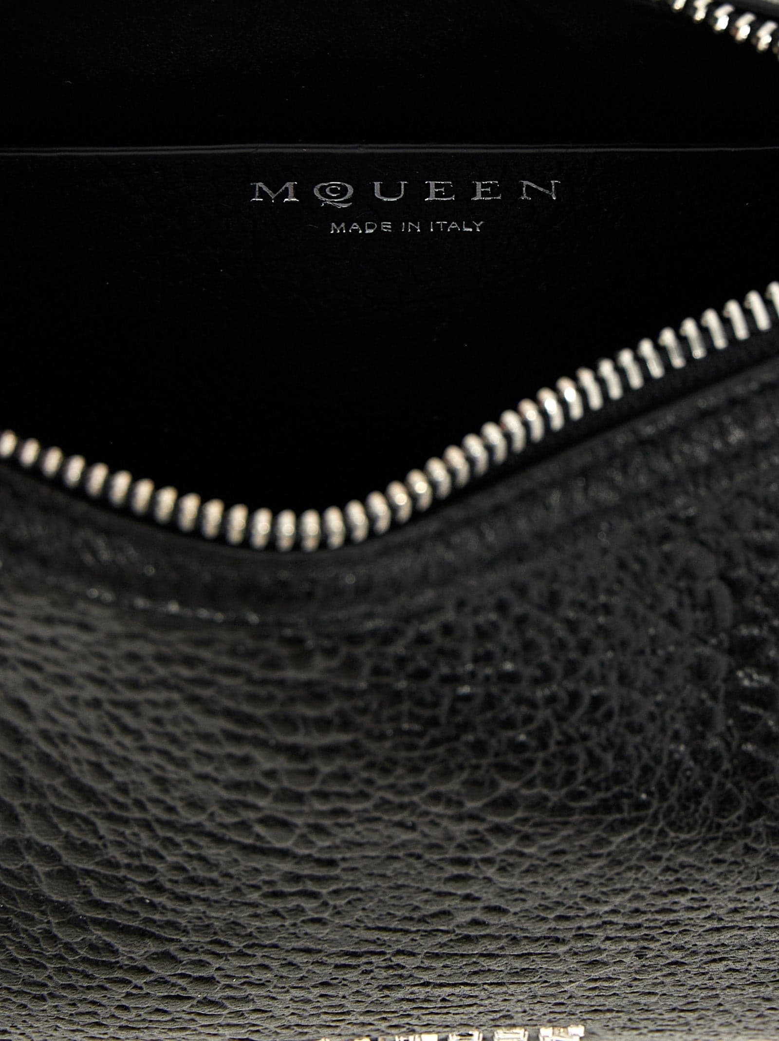 Black Lamb Leather Handbag - 4