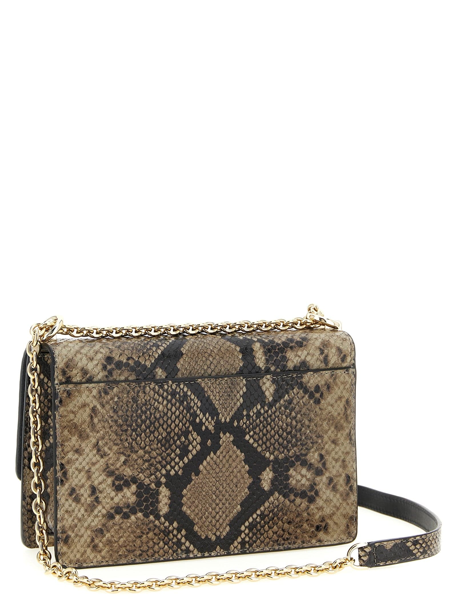 Gray Goatskin Crossbody Bag - 2