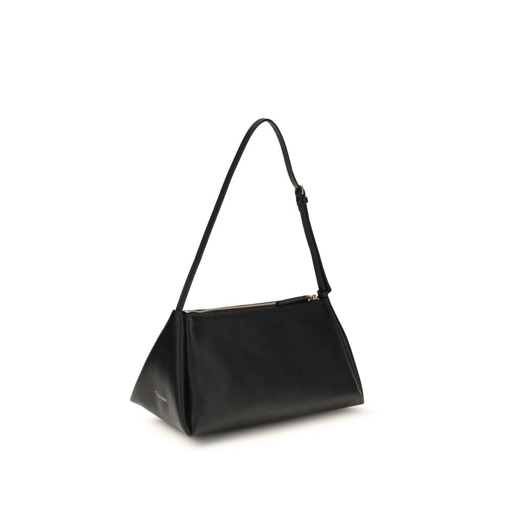 Black Calf Leather Bos Taurus Handbag - 3