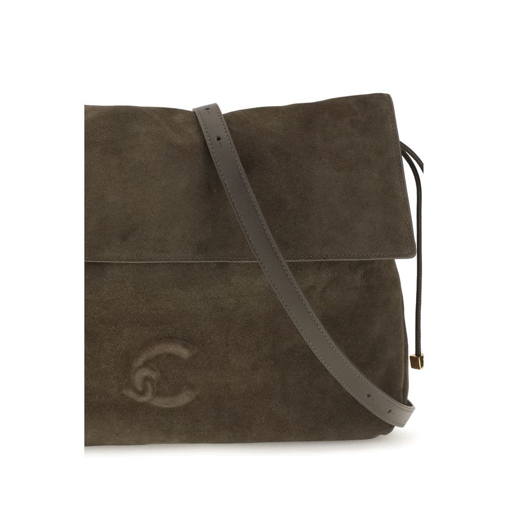 Brown Calf Leather Bos Taurus Shoulder Bag - 4