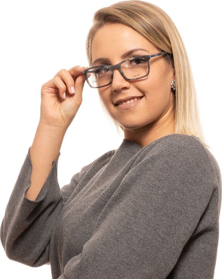 Gray Plastic Glasses (Frames) - 4