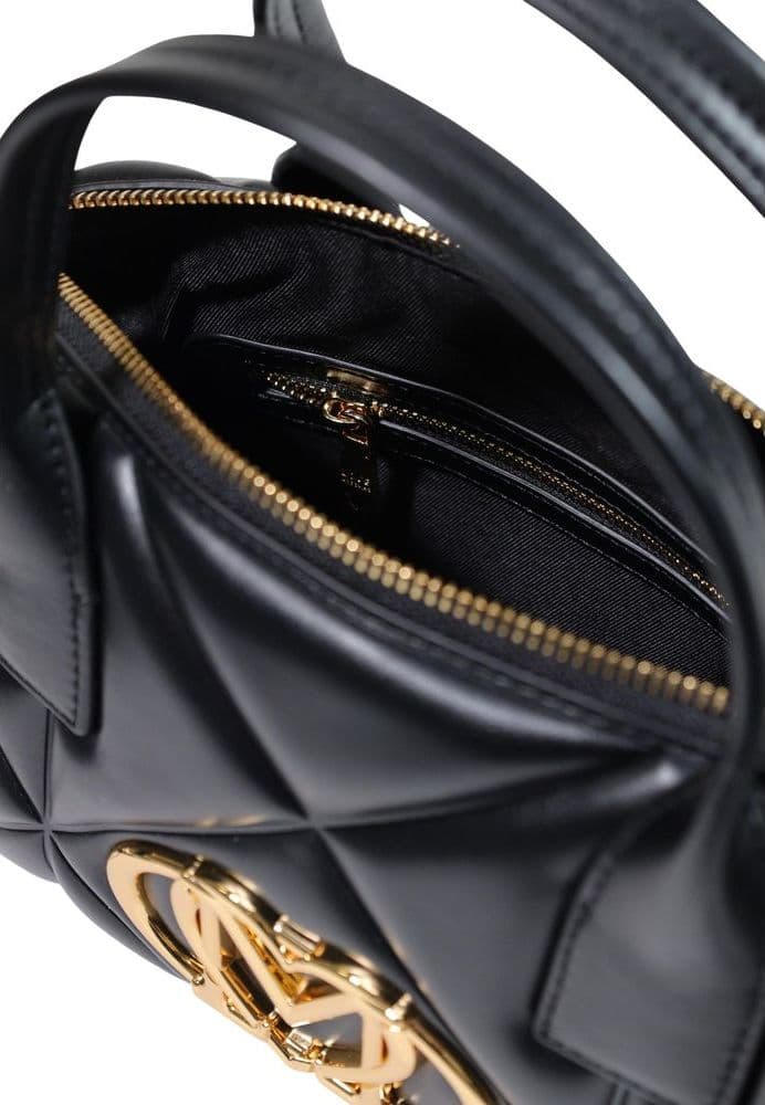 Black Polyethylene Handbag - 5