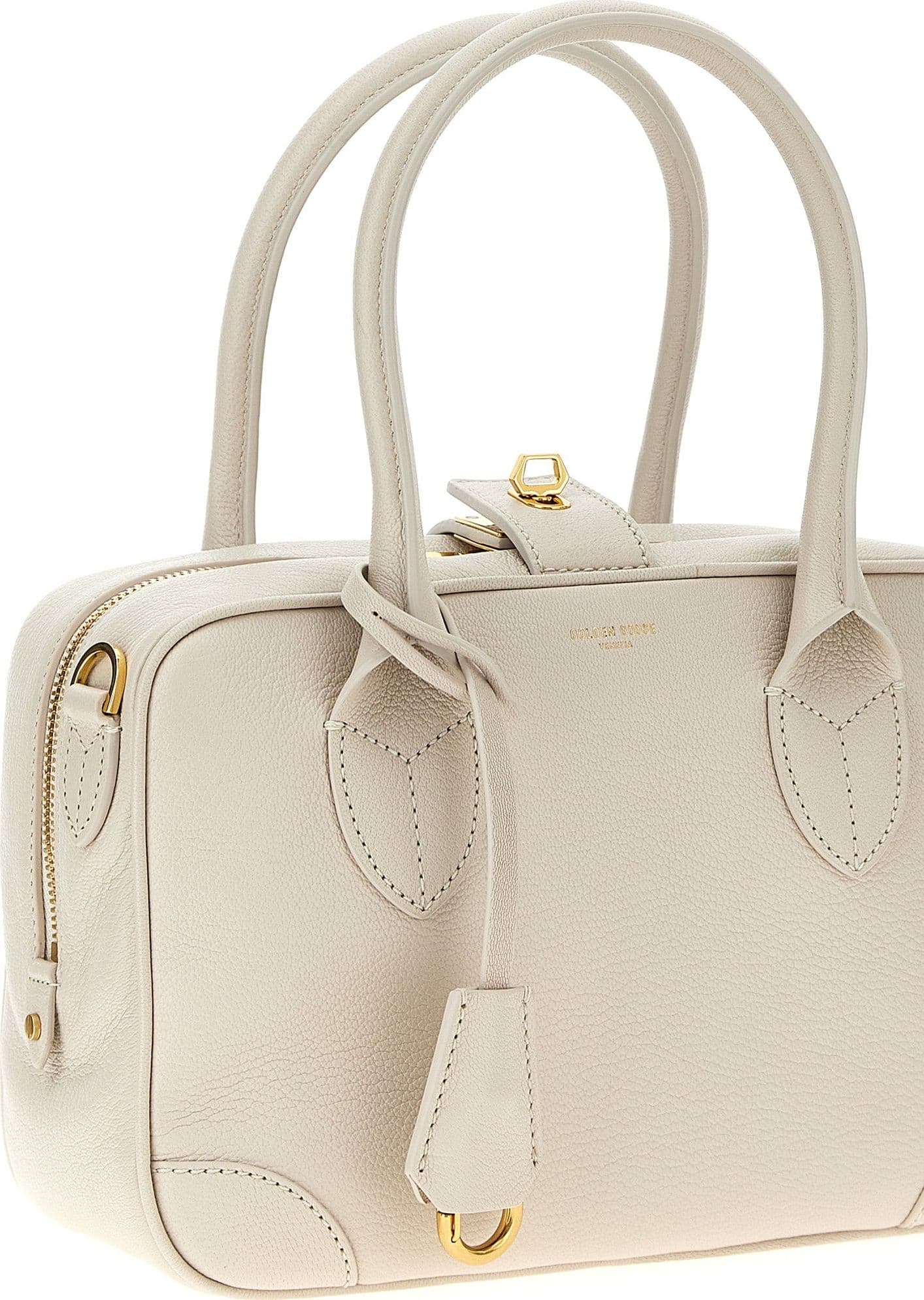 White Goatskin Handbag - 3