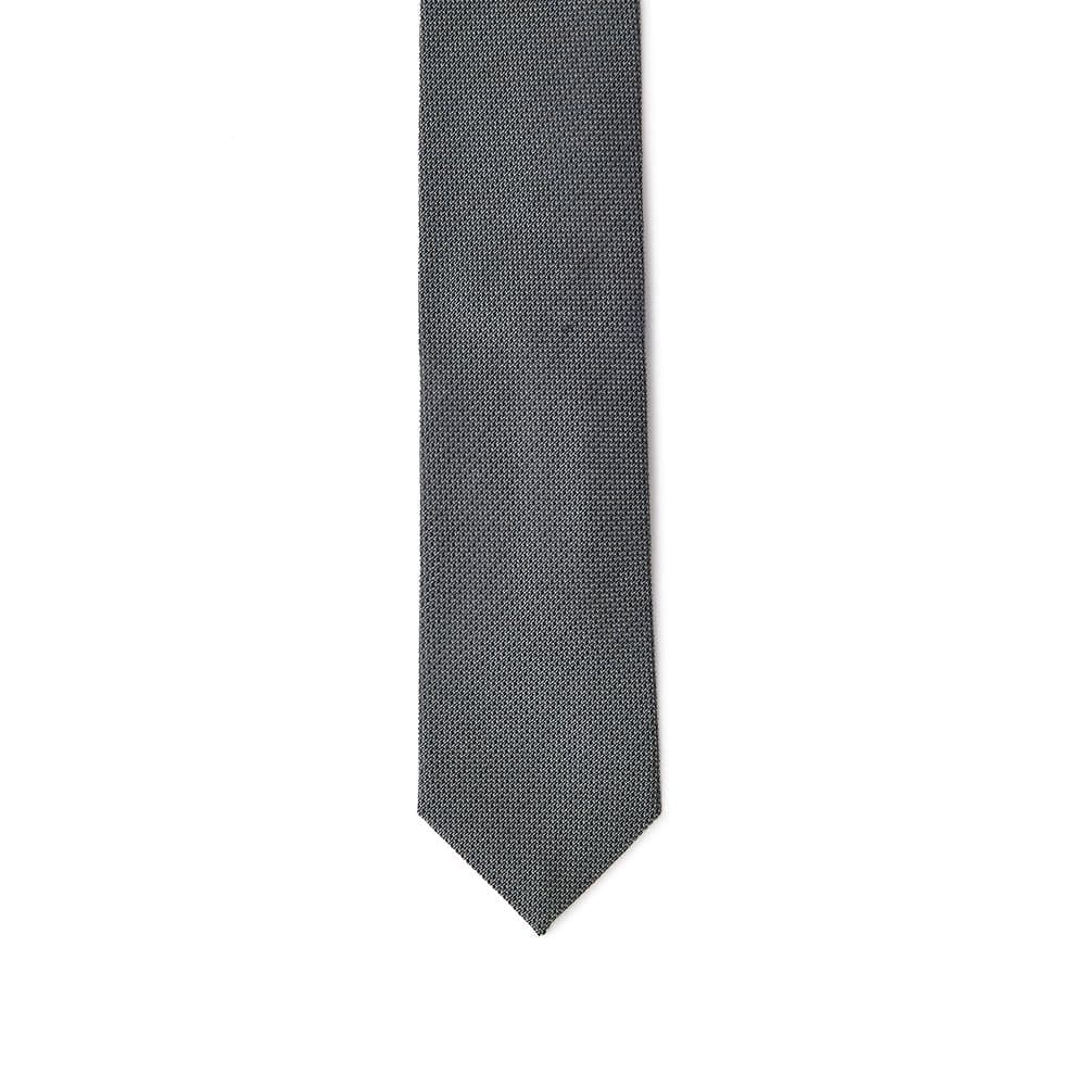 Gray Silk Tie - 3