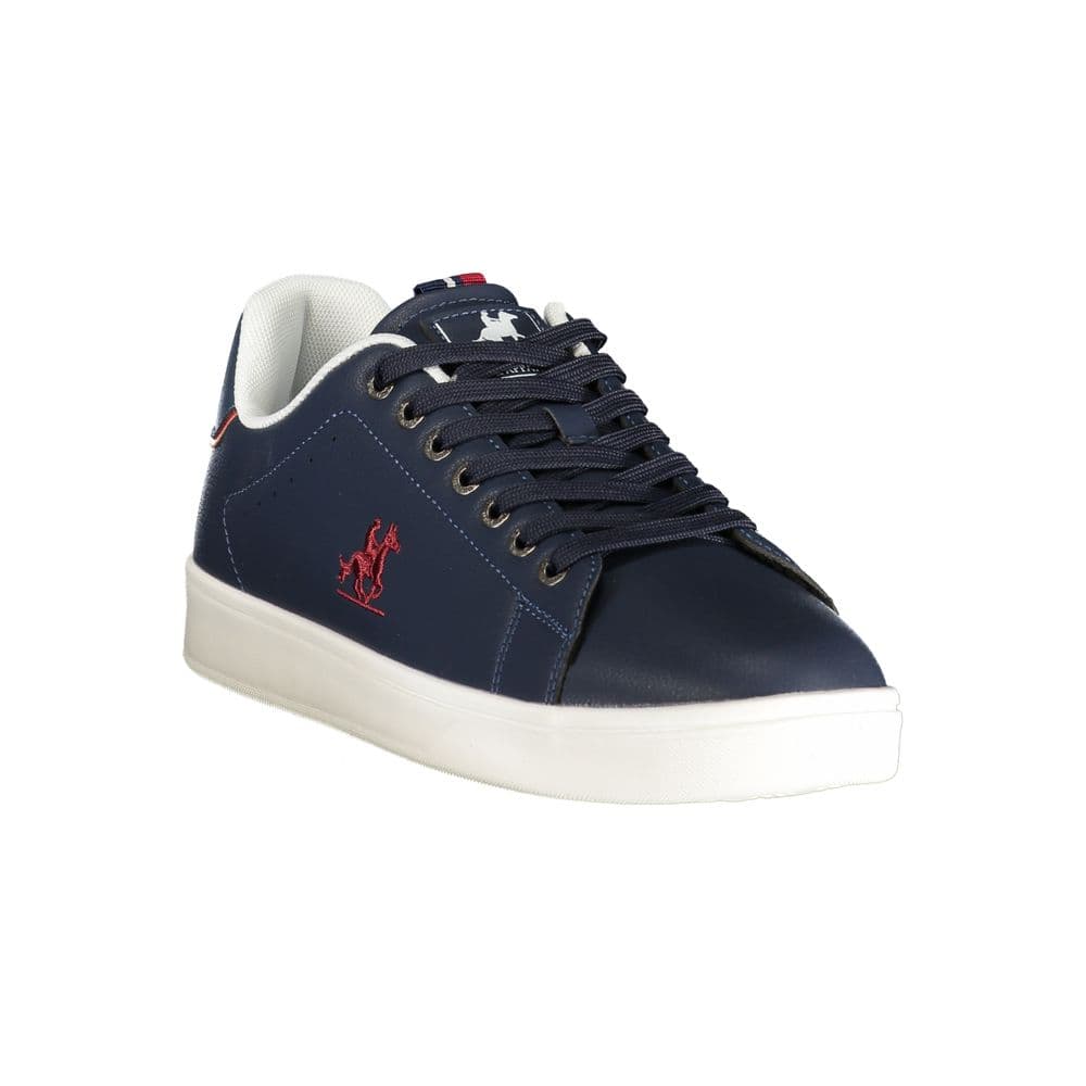 Blue Polyurethane Men's Sneaker - 2
