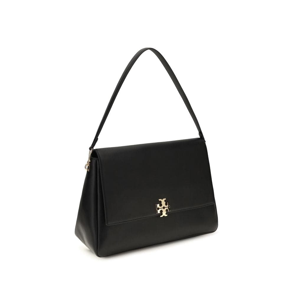 Black Calf Leather Bos Taurus Shoulder Bag - 2