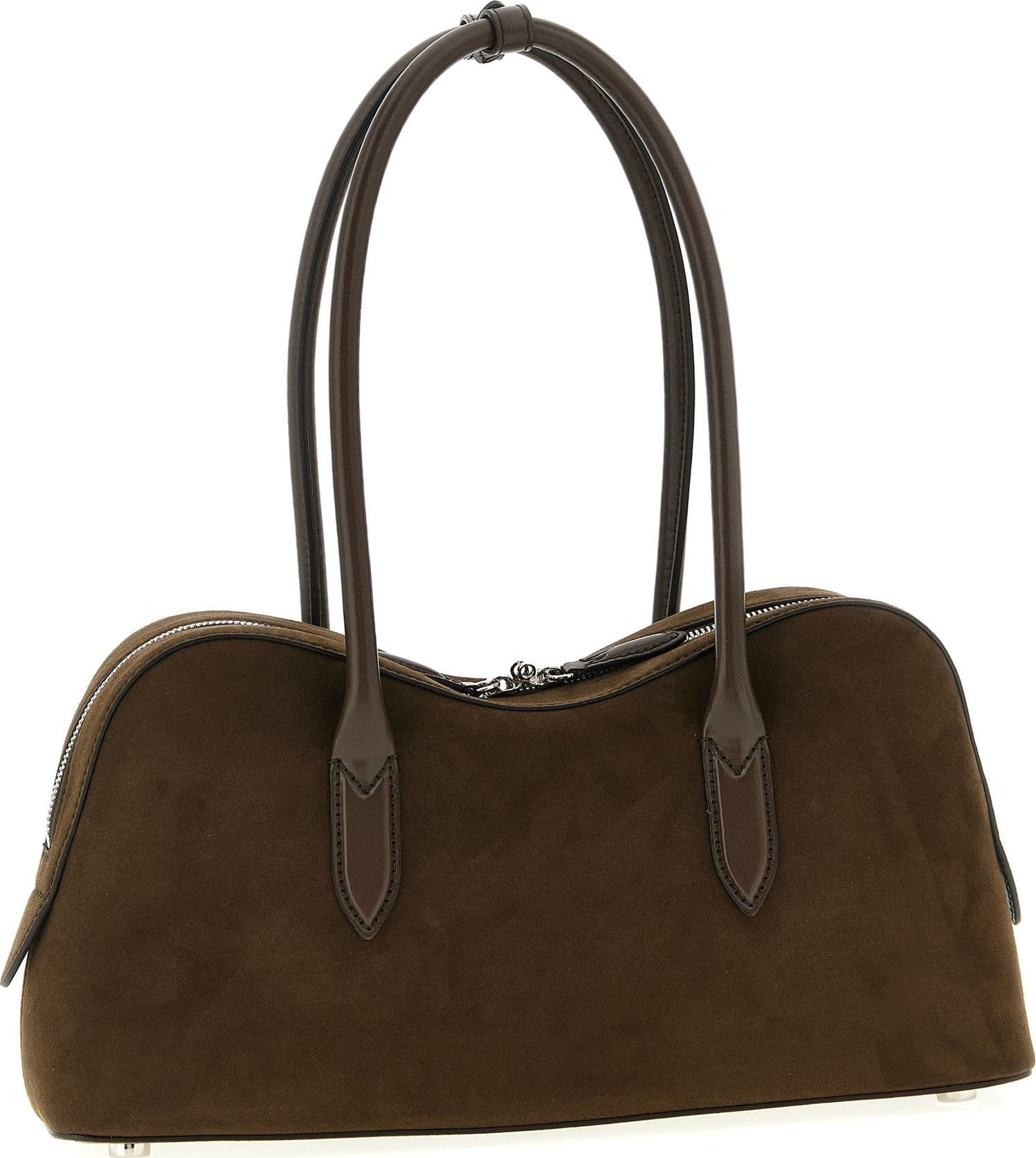 Brown Hemp Shoulder Bag - 2