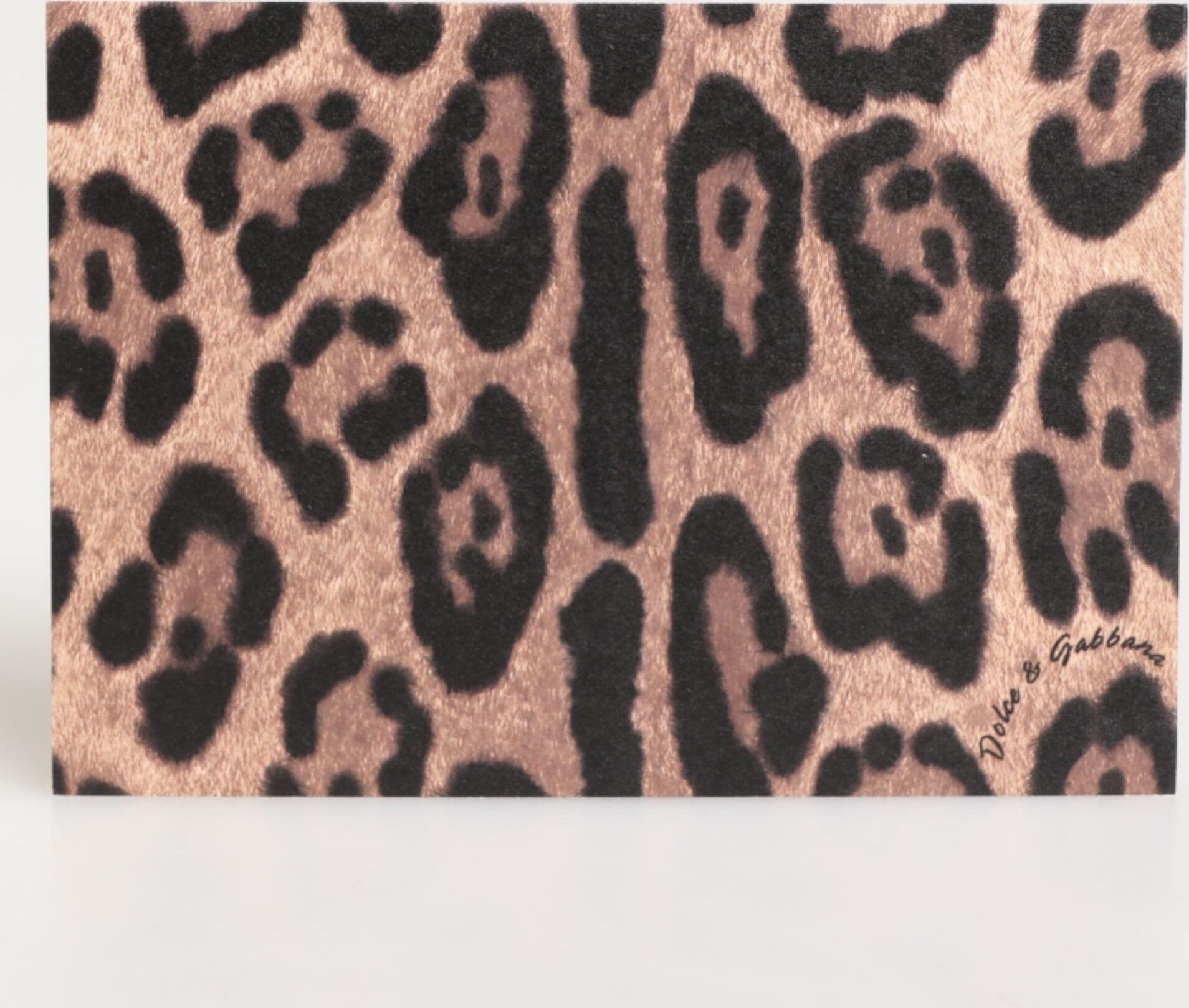 Multicolor Leopard Print Envelope Paper Post Card Holder - 2