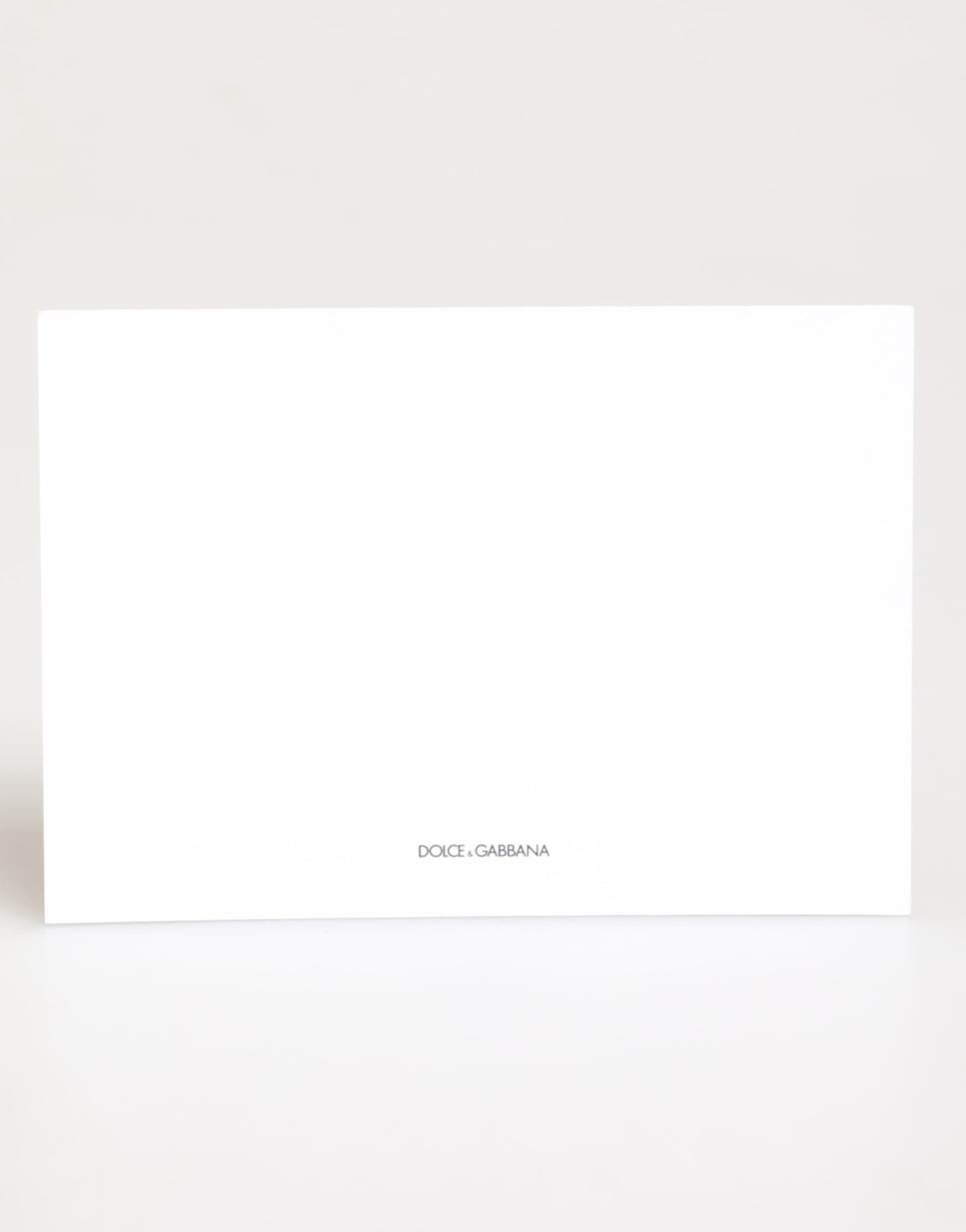 Multicolor Leopard Print Envelope Paper Post Card Holder - 5