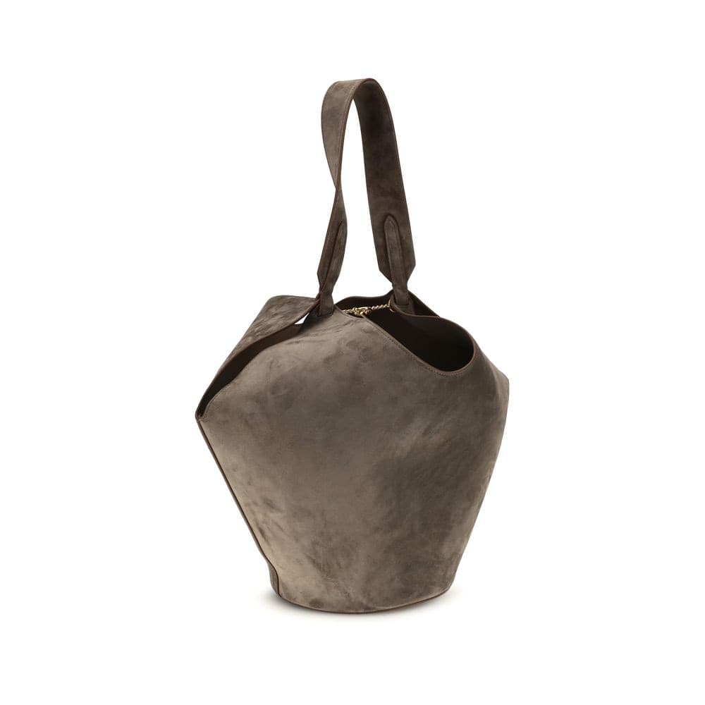 Beige Calf Leather Bos Taurus Shoulder Bag - 3