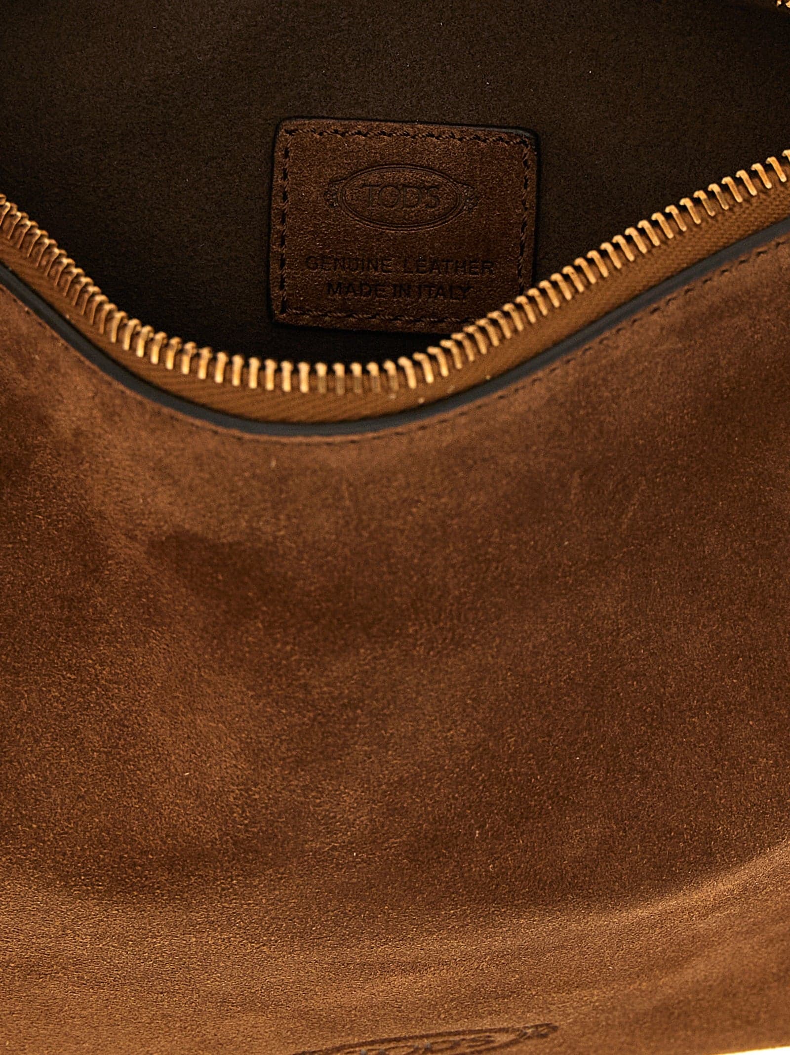 Brown Calfskin Shoulder Bag - 4