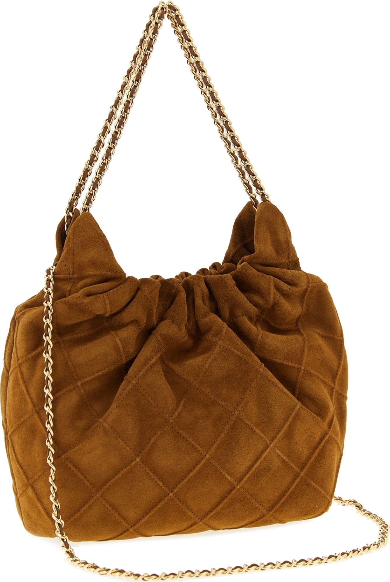 Brown Bovine Leather Handbag - 2
