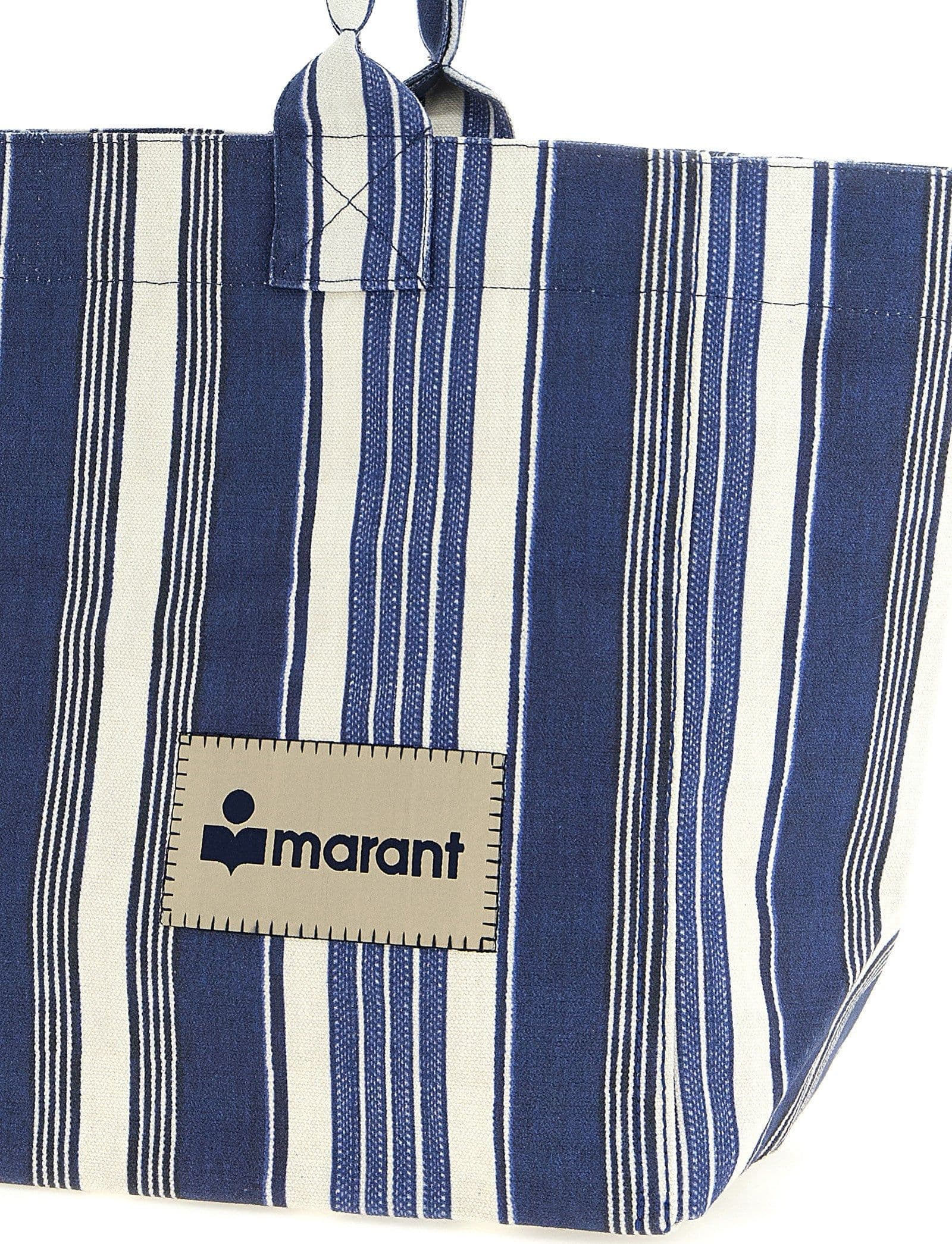 Blue Cotton Tote Bag - 3