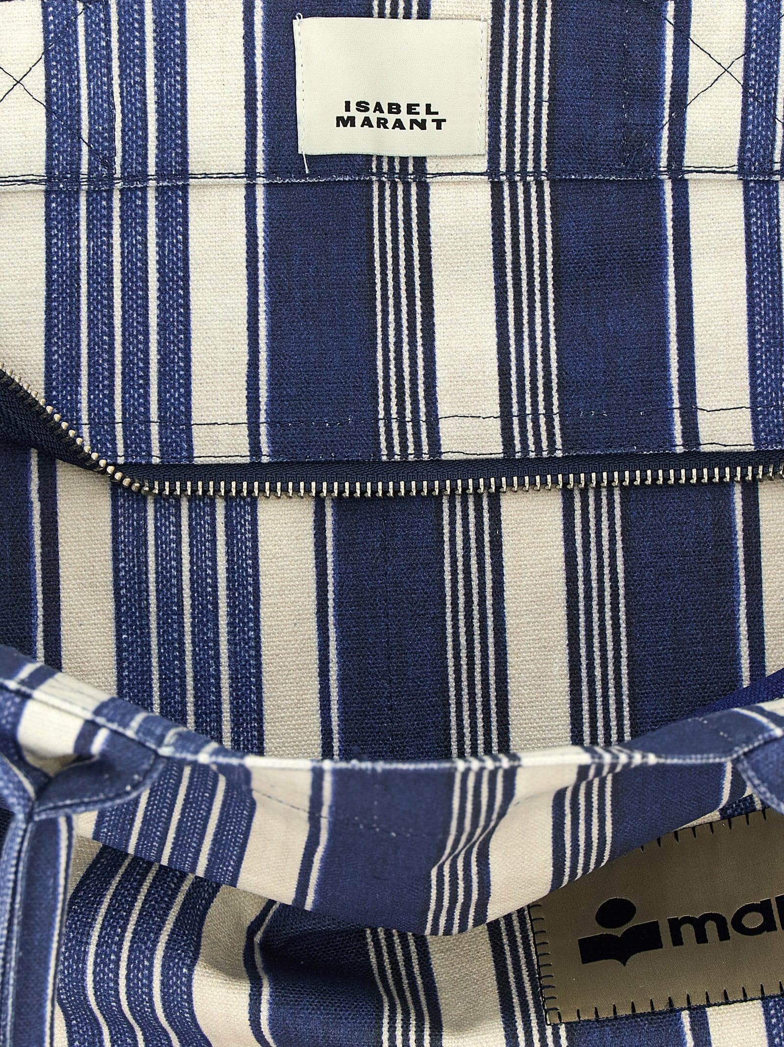 Blue Cotton Tote Bag - 4