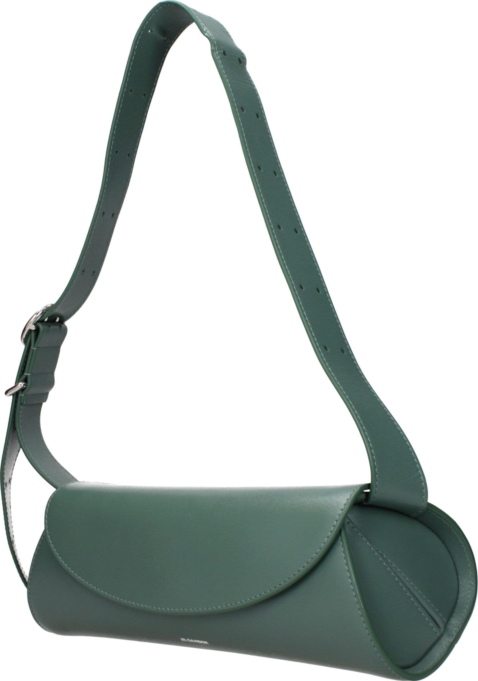 Green Leather Crossbody Bag - 2