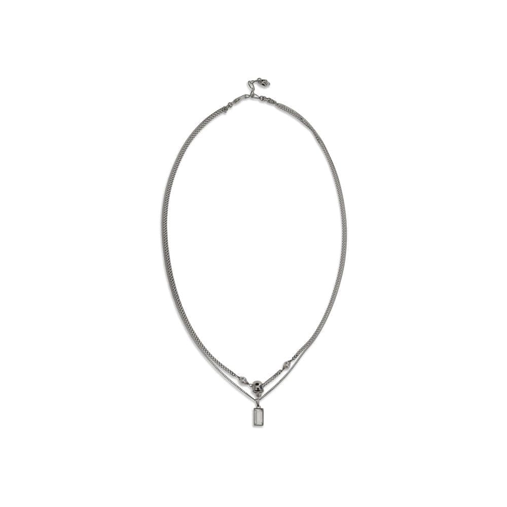 Silver Brass Necklace