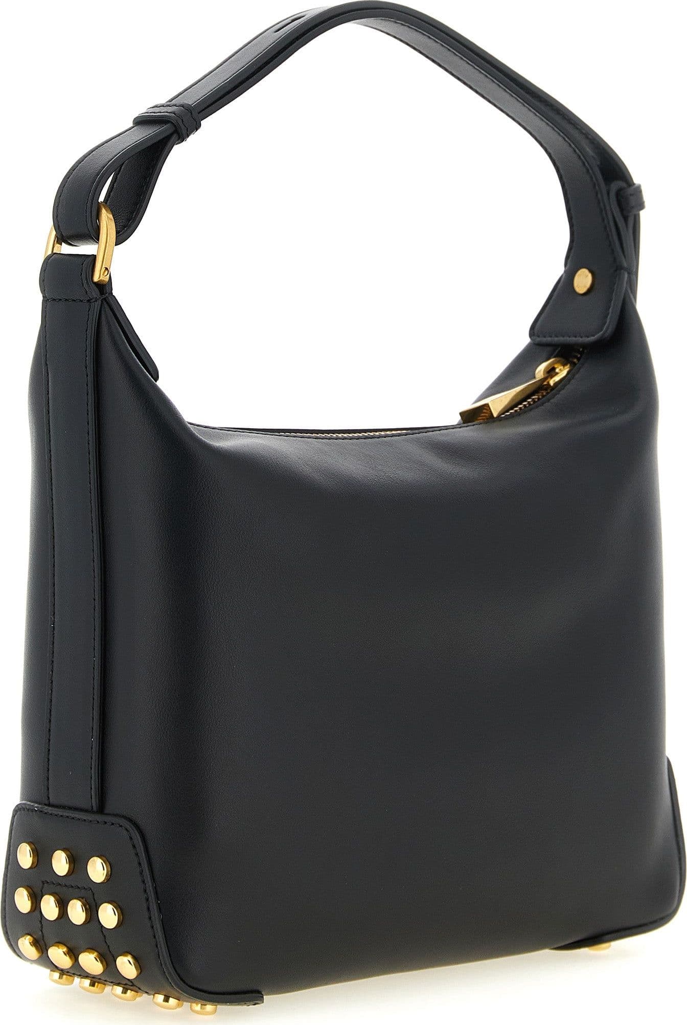 Black Calfskin Shoulder Bag - 2