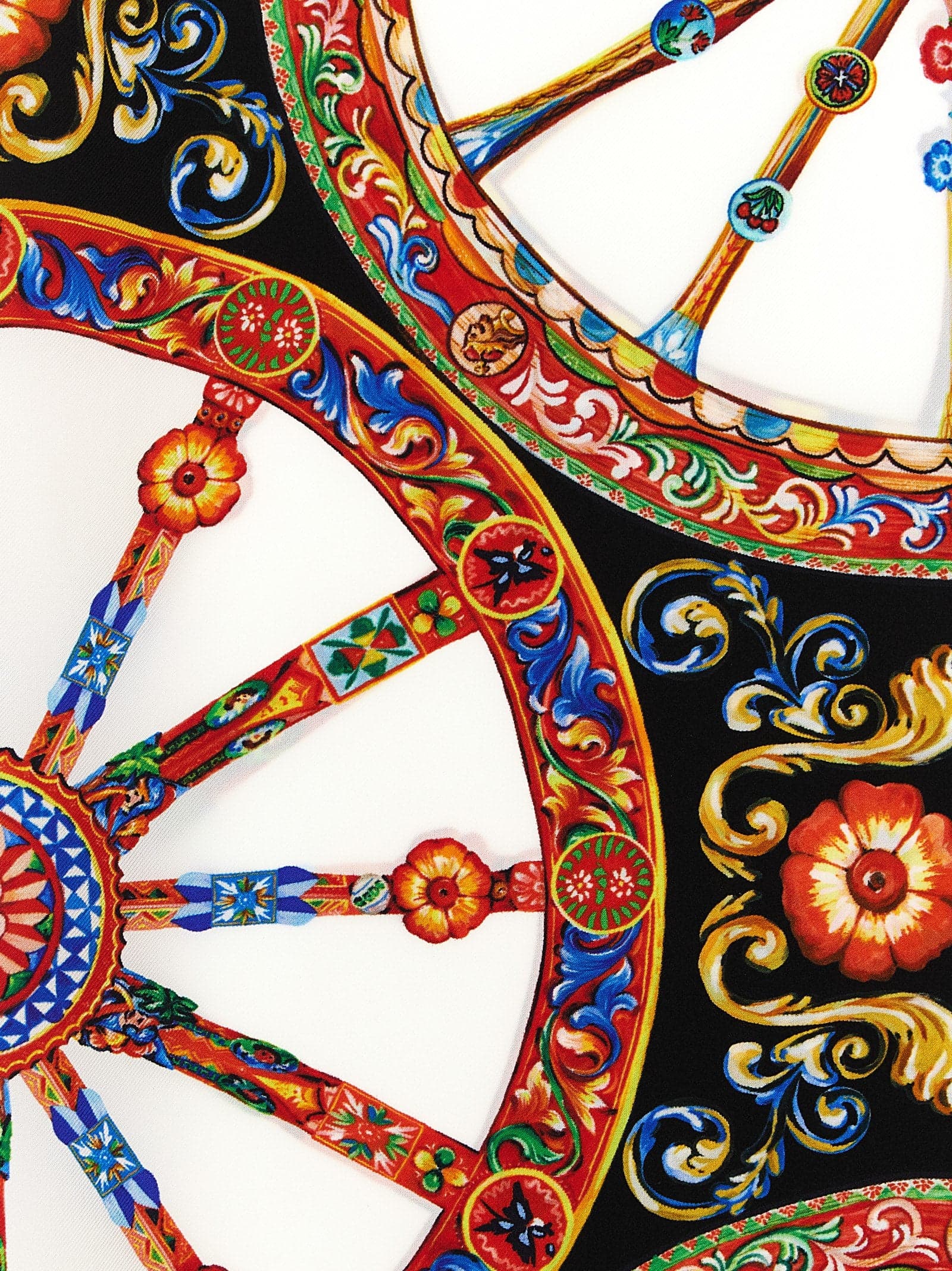 Multicolor Silk Scarf - 3