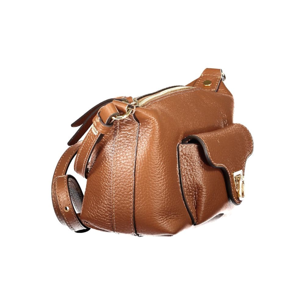 Brown Leather Handbag - 3