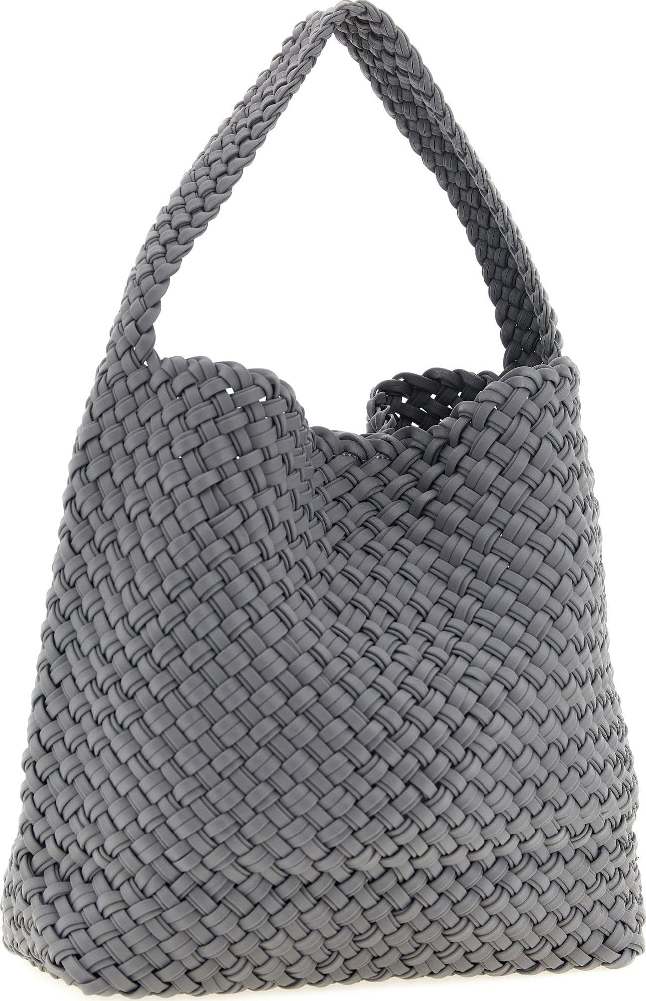 Gray Nylon Shoulder Bag - 2