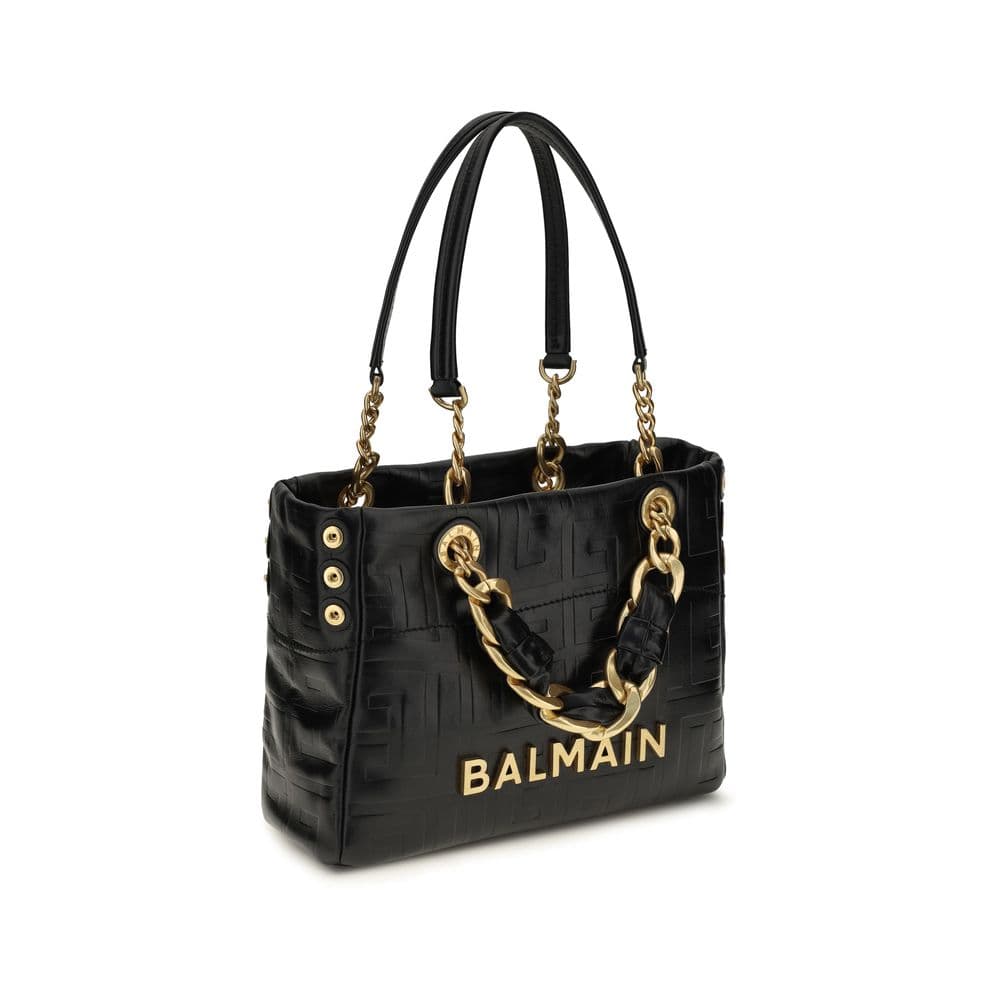 Black Calf Leather Bos Taurus Shoulder Bag - 2