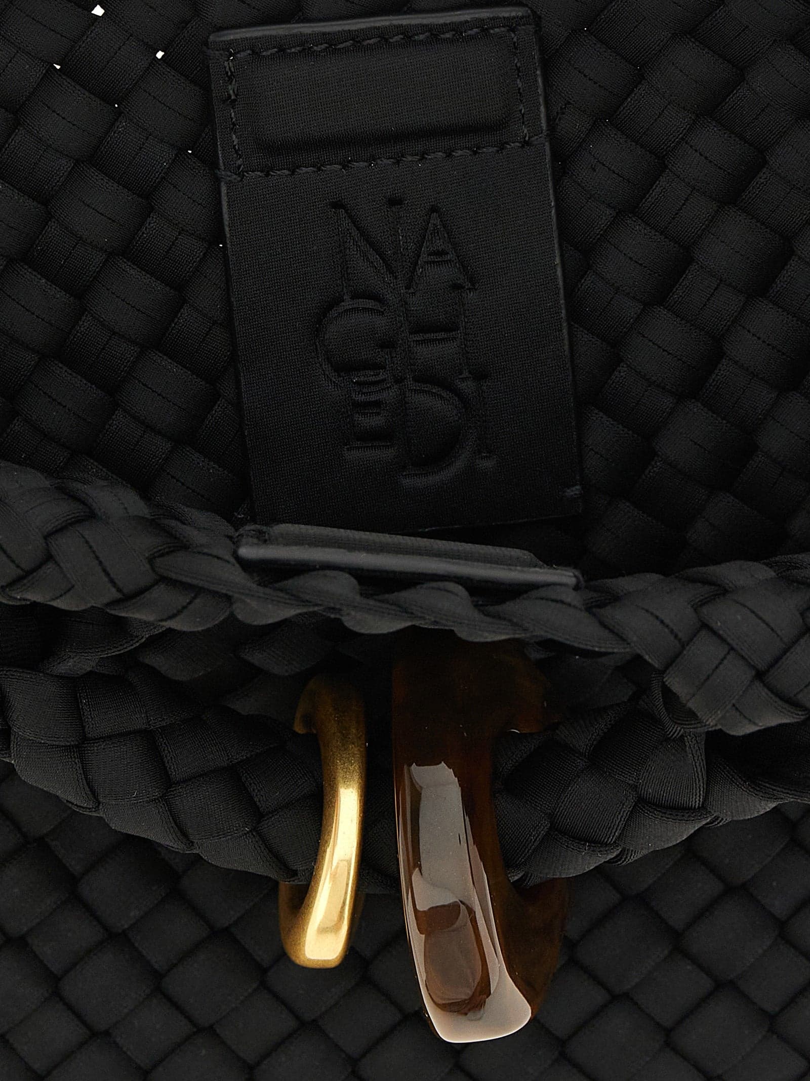 Black Nylon Handbag - 4