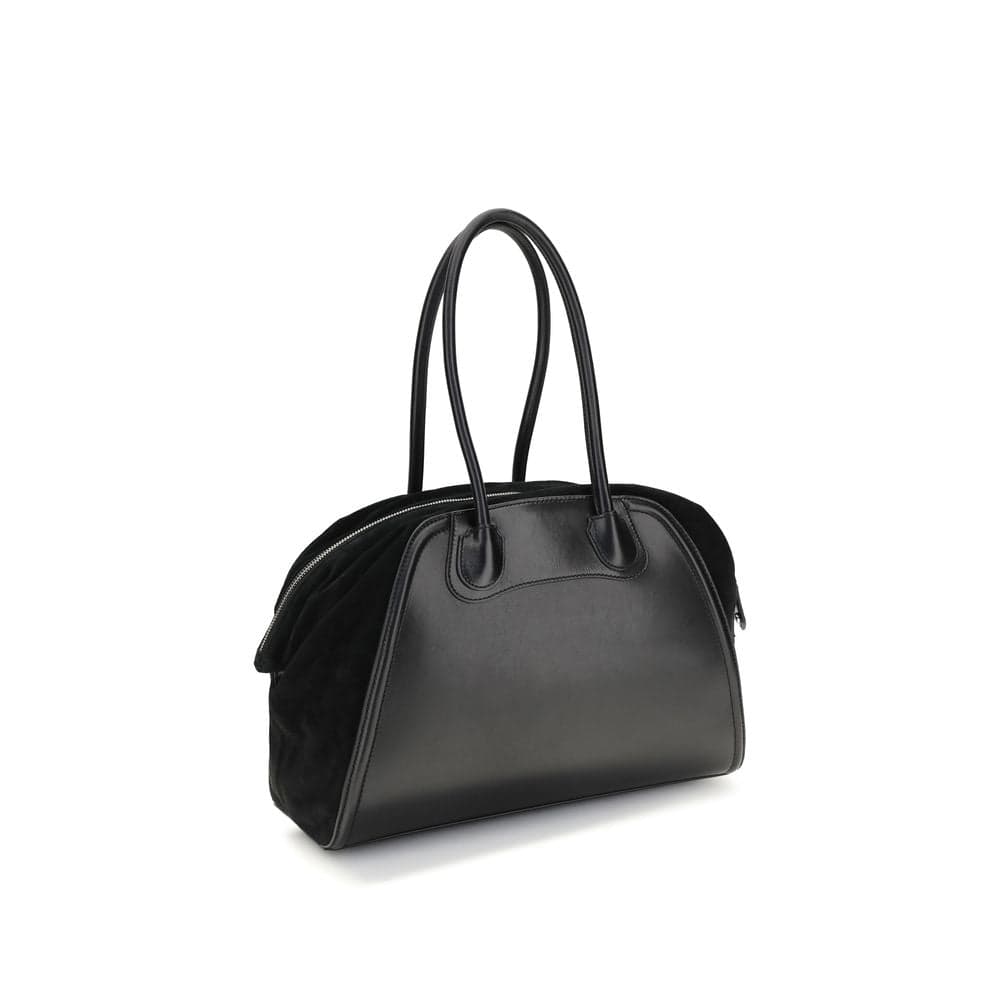 Black Calf Leather Bos Taurus Shoulder Bag - 3