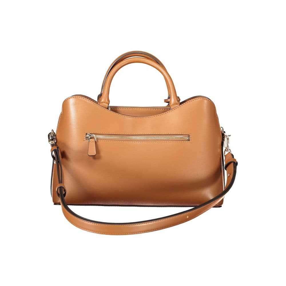 Marrone Poliuretano Women Handbag - 2