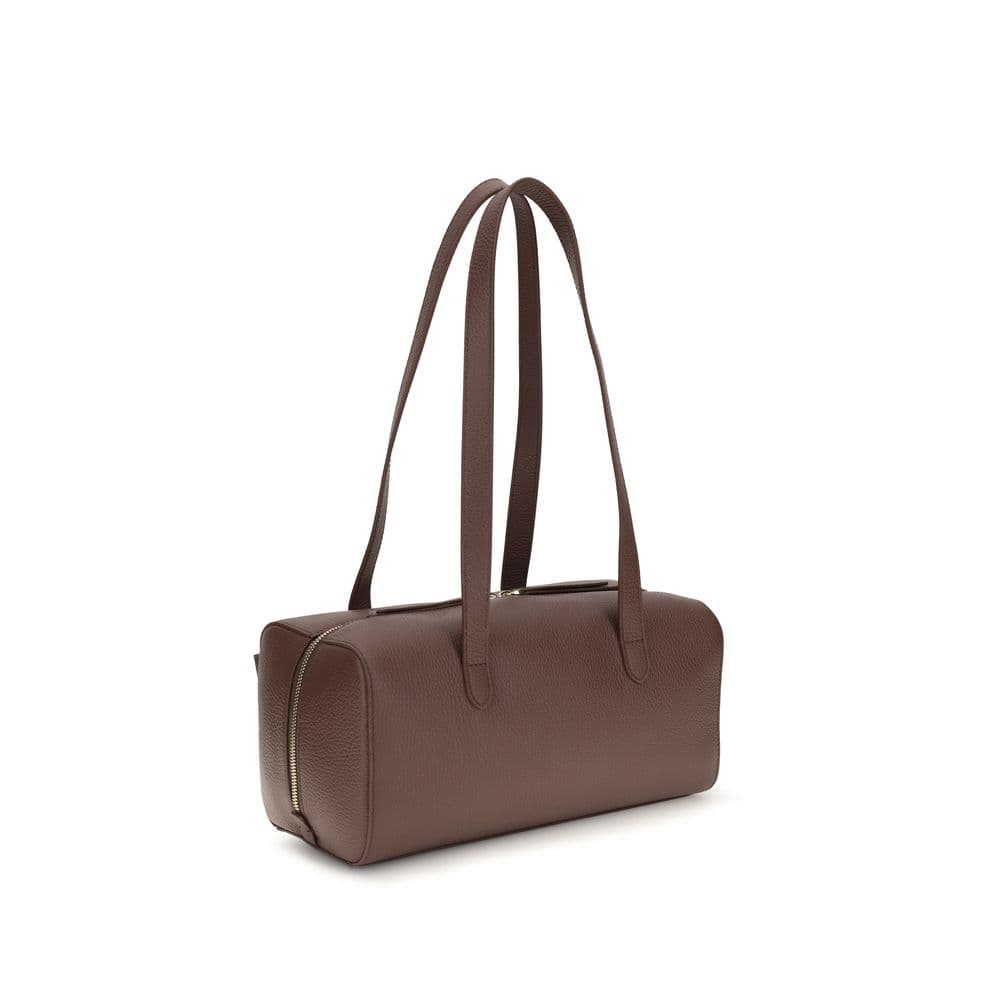 Brown Calf Leather Bos Taurus Shoulder Bag - 3