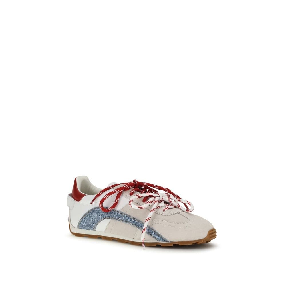 Multicolor Calf Leather Bos Taurus Low Top Sneakers - 2