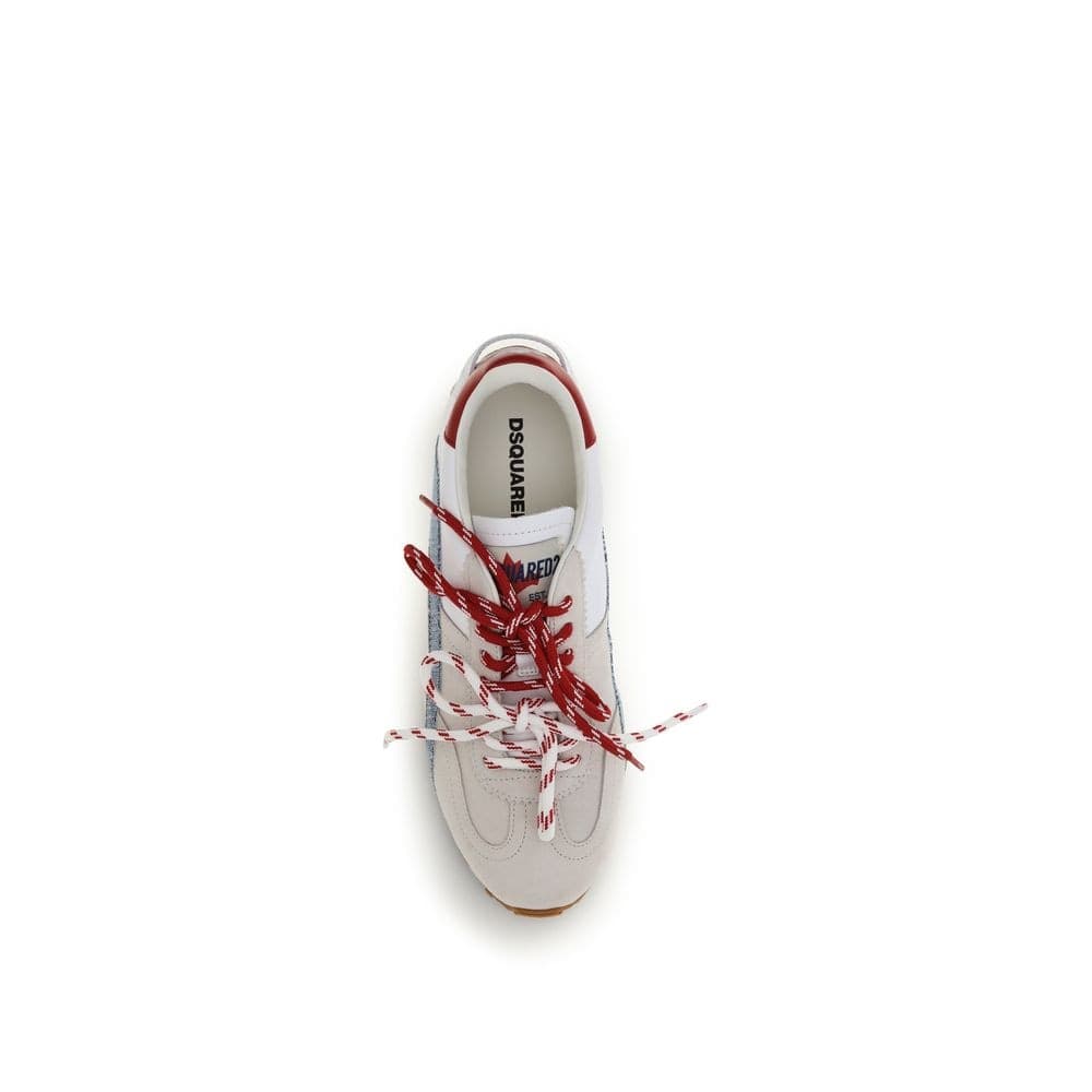 Multicolor Calf Leather Bos Taurus Low Top Sneakers - 4
