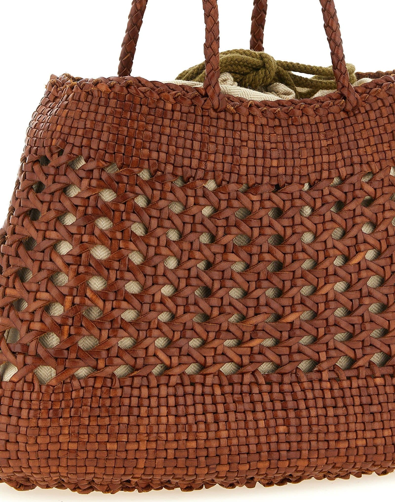 Brown Calfskin Handbag - 3