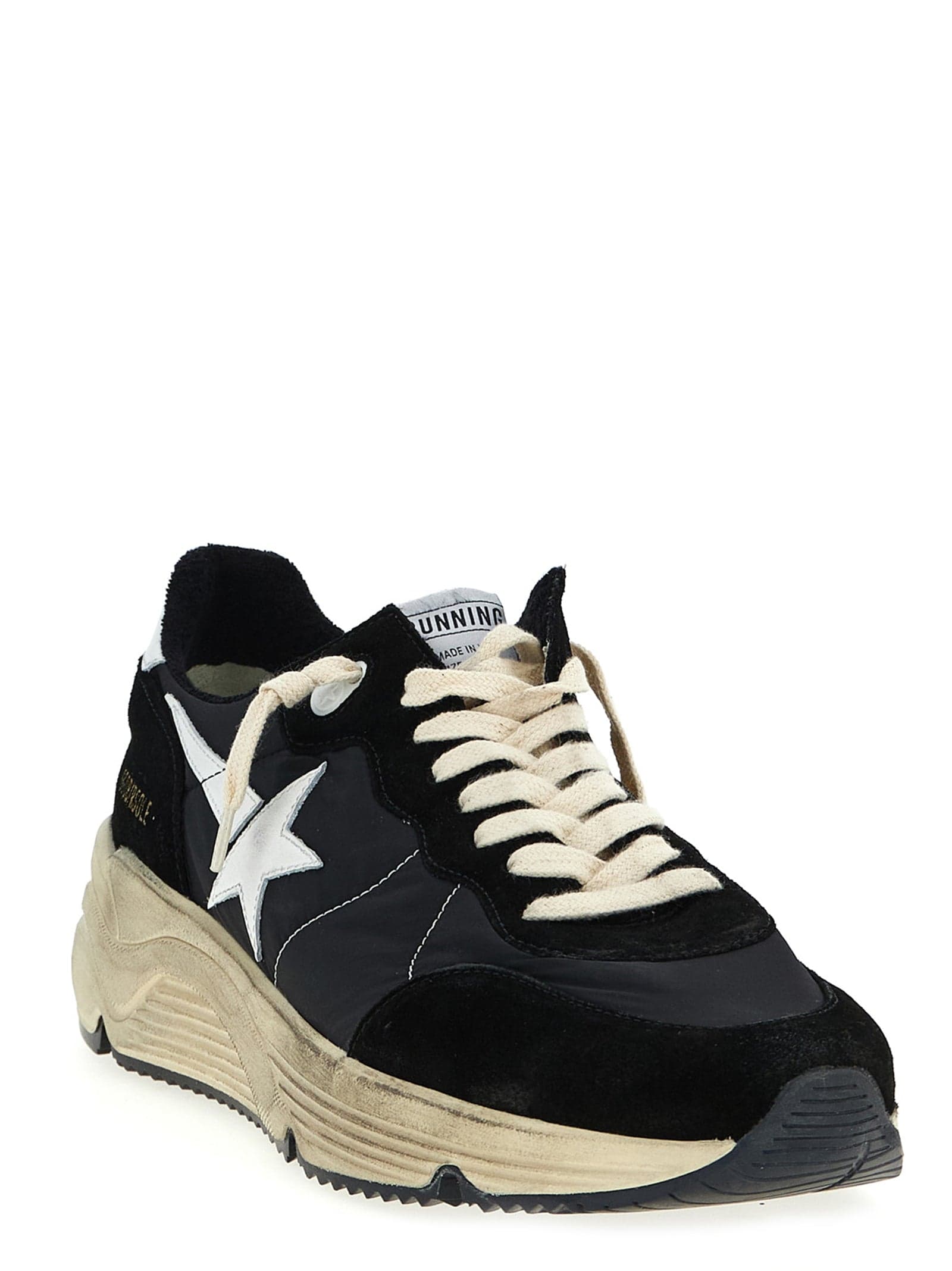 Bicolor Polyester Athletic Sneakers - 2
