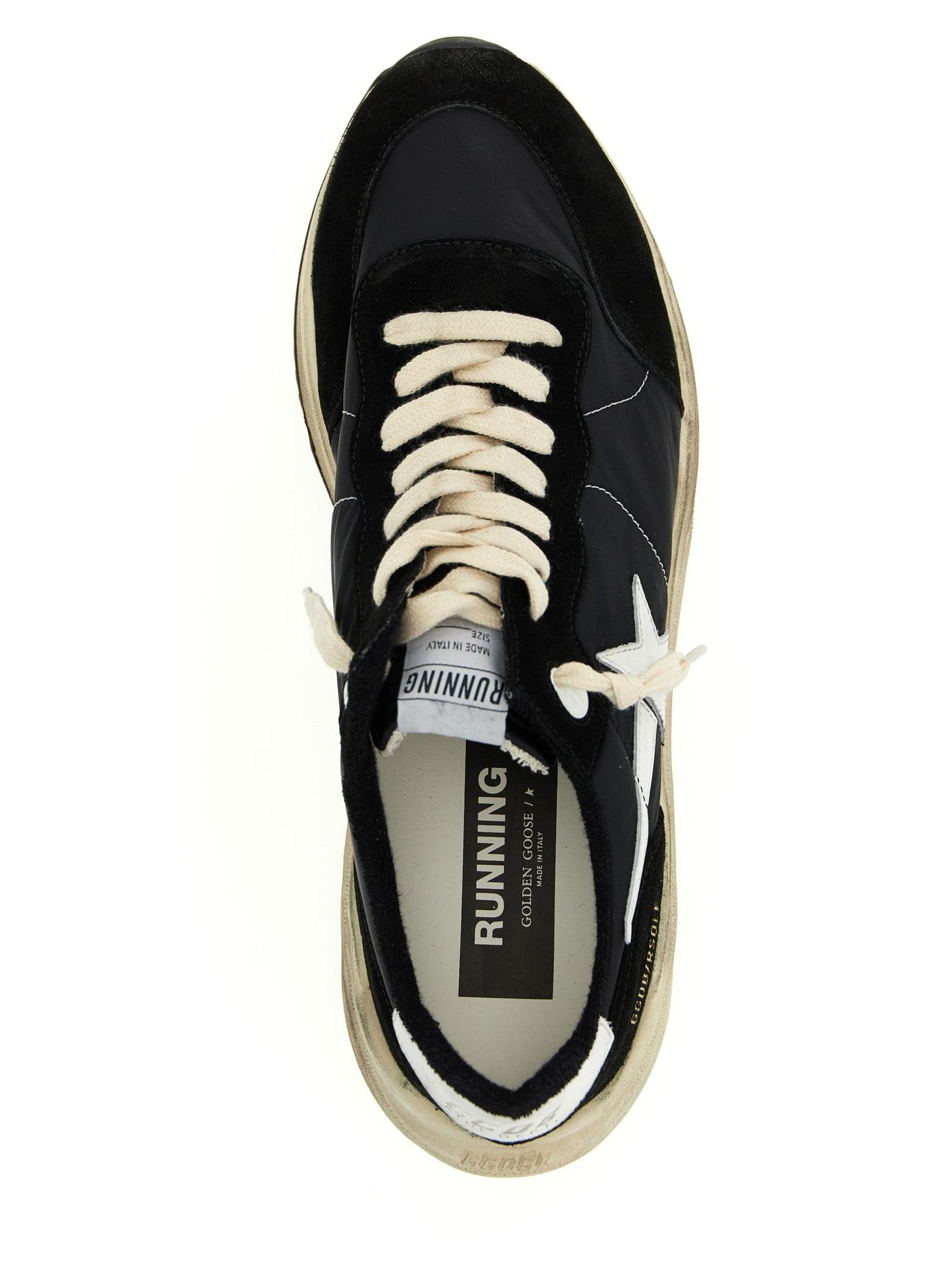 Bicolor Polyester Athletic Sneakers - 4