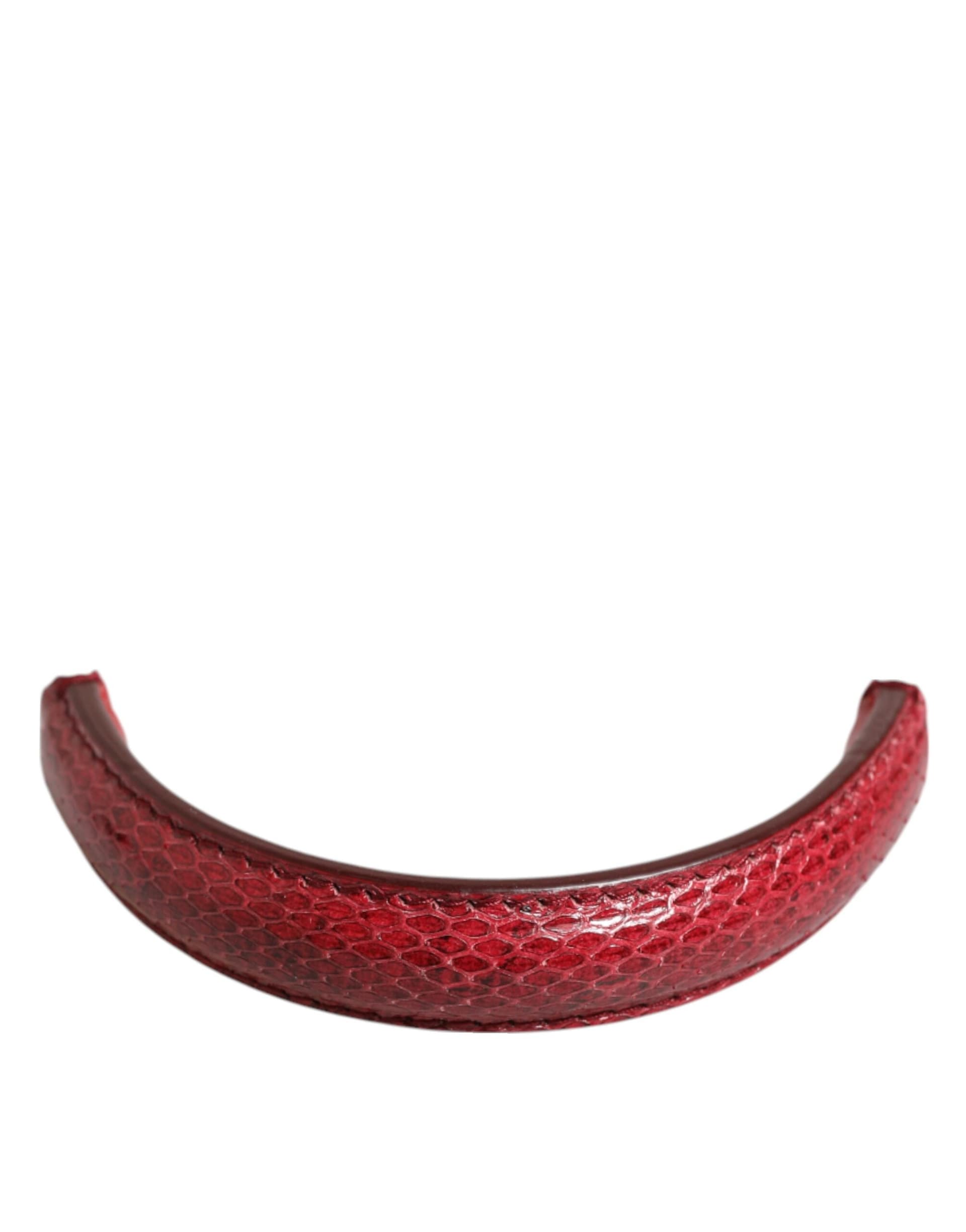 Red Small Ayers Leather Bag Handle Women Shoulder Strap - 3