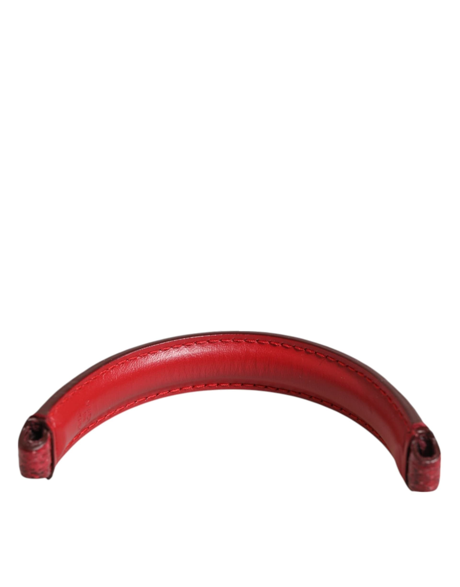 Red Small Ayers Leather Bag Handle Women Shoulder Strap - 4