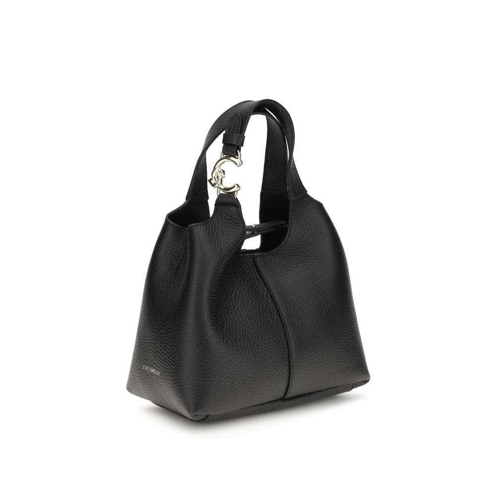 Black Calf Leather Bos Taurus Handbag - 2