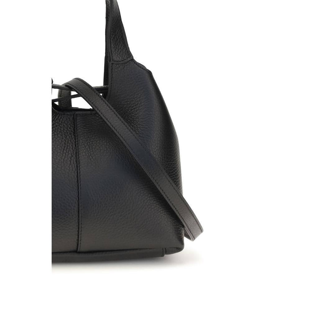 Black Calf Leather Bos Taurus Handbag - 4