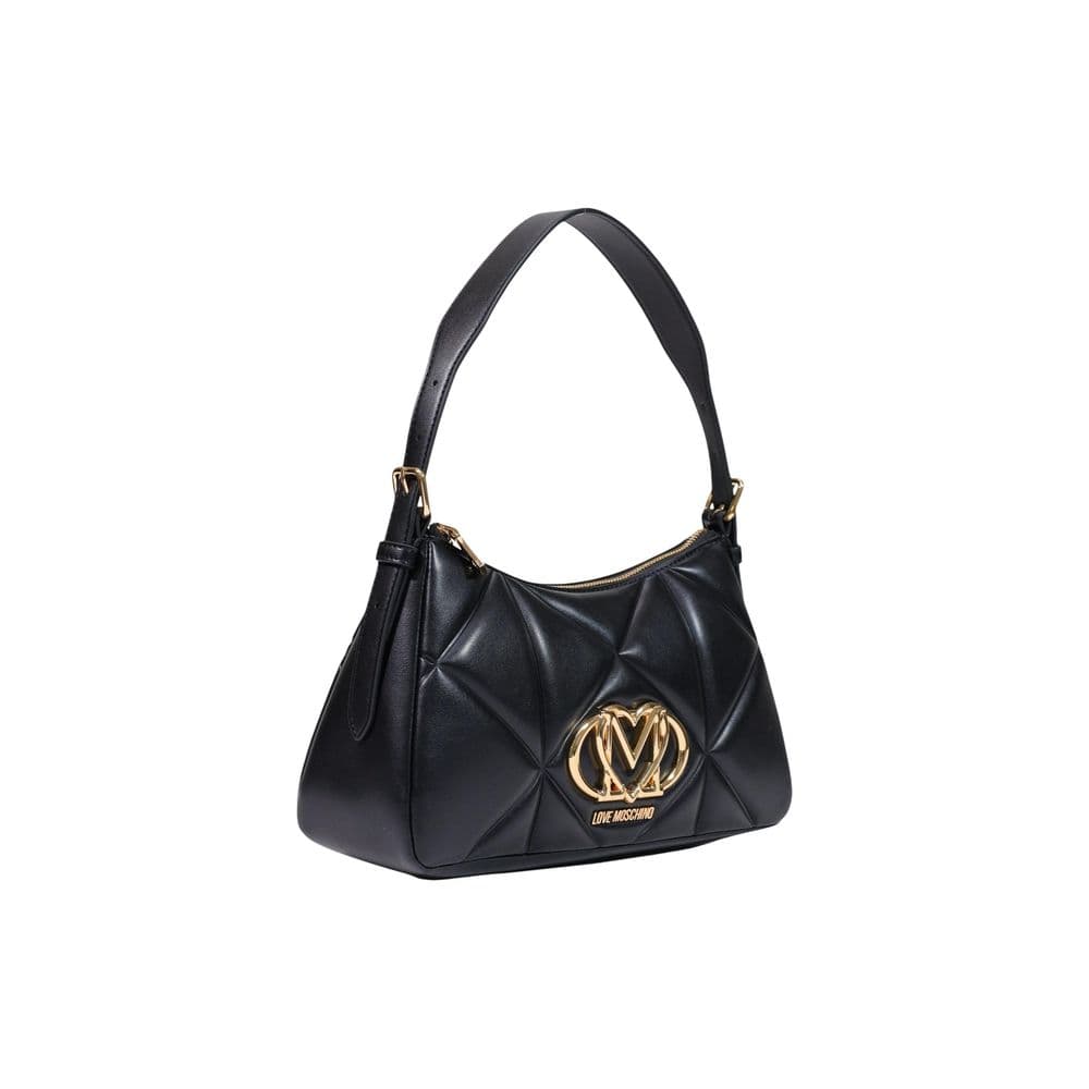 Black Polyethylene Handbag - 2