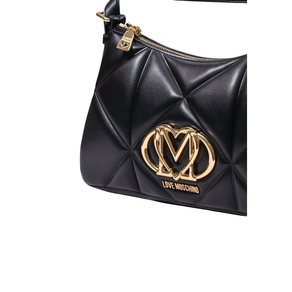 Black Polyethylene Handbag - 4